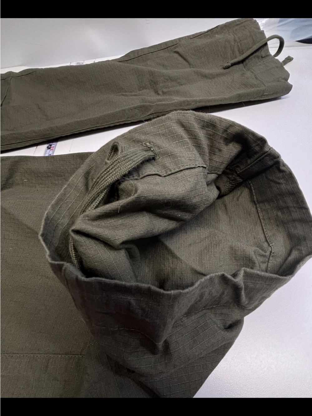 Nike SB Flex Ripstop Cargo Skate Pants Olive Green Men's Size 34 (AT3494-222) - Picture 5 of 7